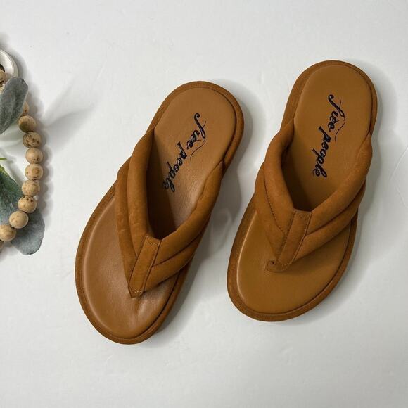 Free People Wonderland Thong Sandals Sz 36.5 - Picture 2 of 10